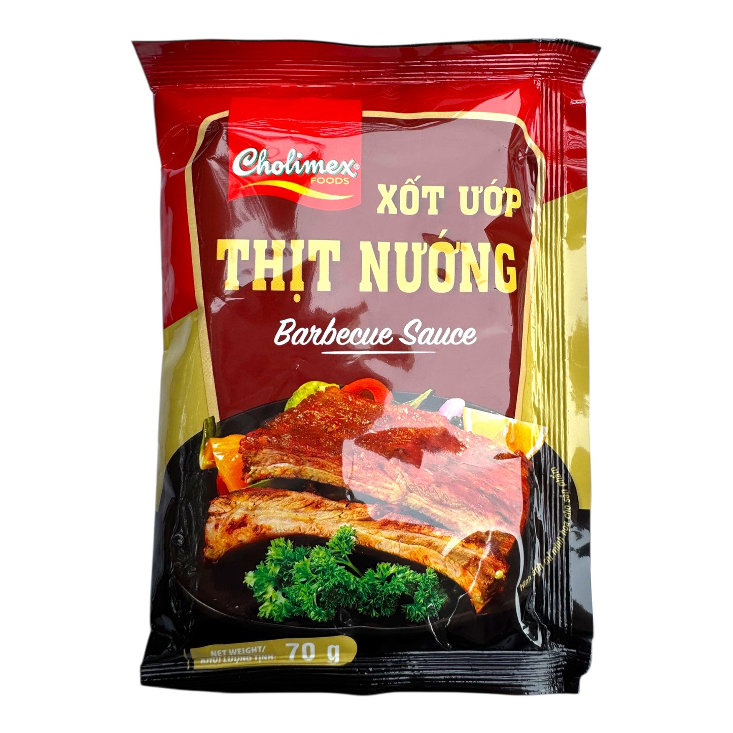 Cholimex - Barbecue Sauce/ Xot Uop Thit Nuong - Combo 5 units x 70g