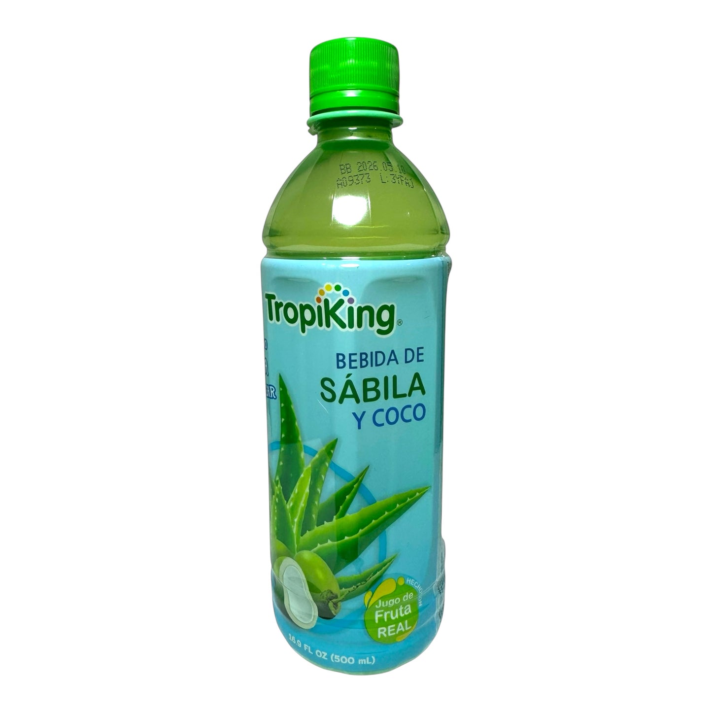 Aloe Vera Juice Drink with Coconut | Nước Ép Nha Đam và Dừa Tropiking 500ml