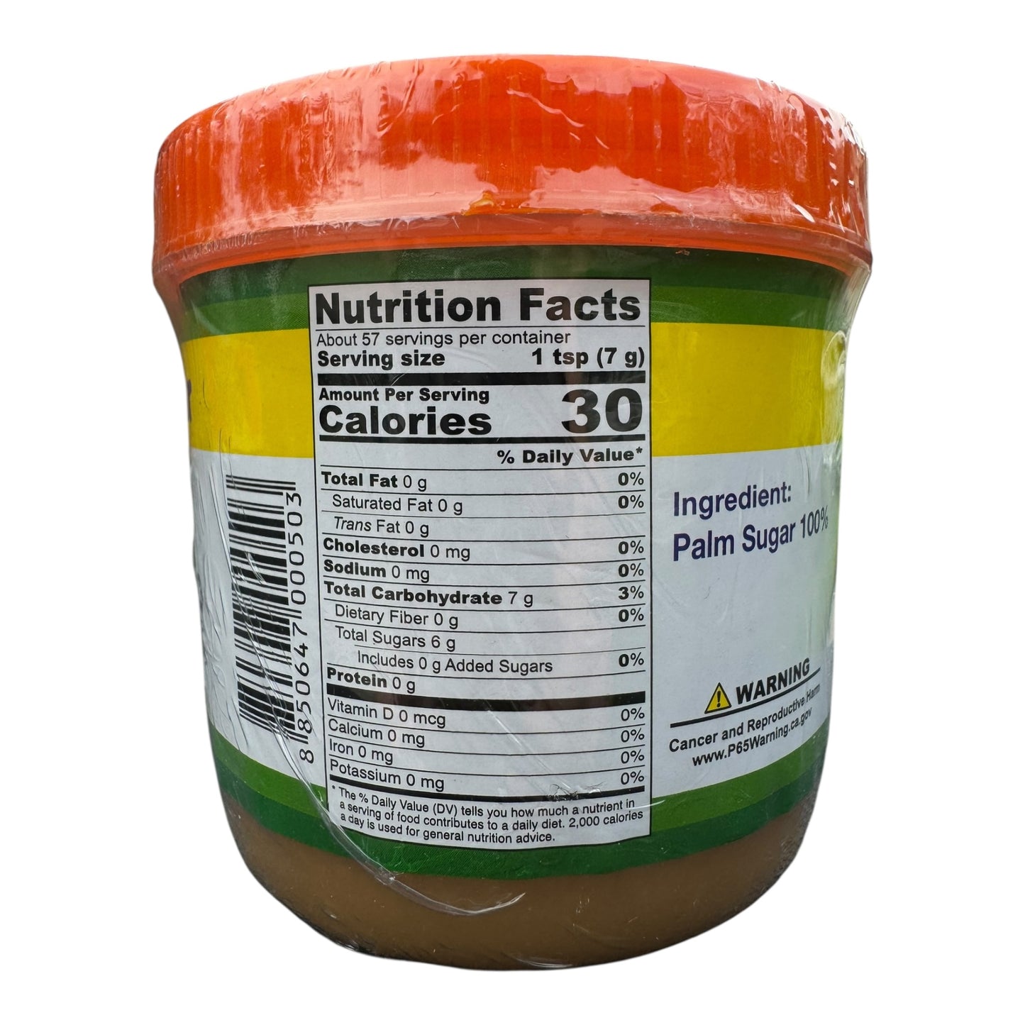 Pure Palm Sugar - Duong Thot Not Tinh Khiet 14.1 oz (400g)