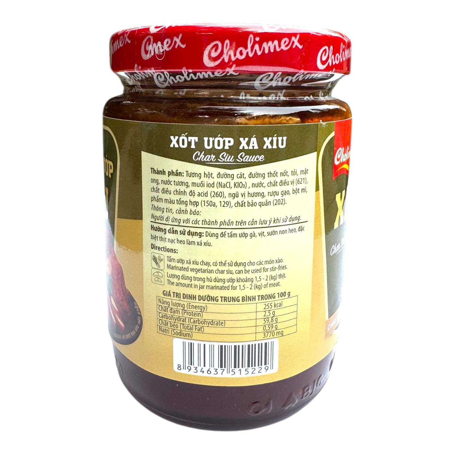 Cholimex Char Siu Sauce/ Xot Uop Xa Xiu 200g