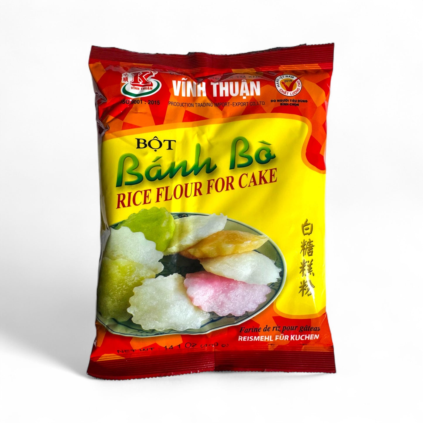 Vinh Thuan Rice Flour for Cake/Bot Banh Bo – 14.1 oz (400 g)