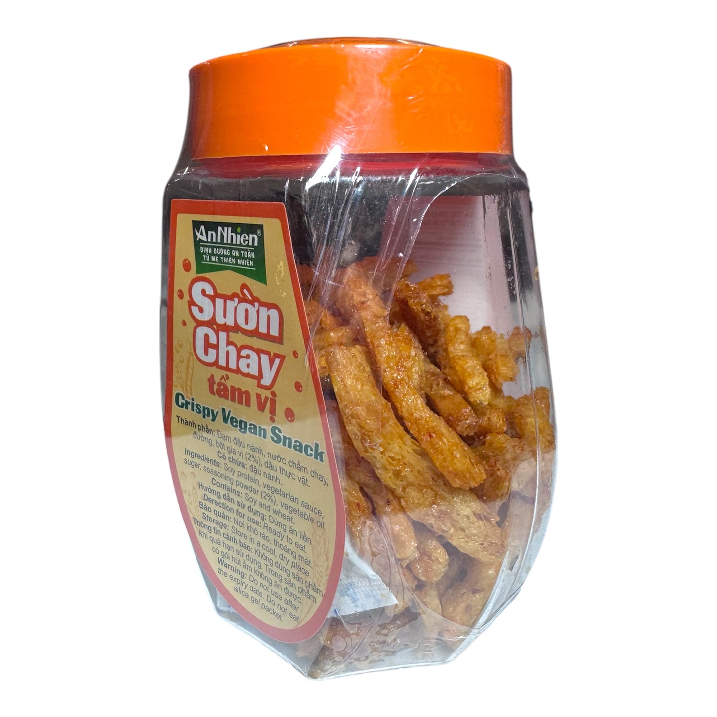 Crispy Vegan Snack/Suon Chay Tam Vi - 2.1 oz (60g)