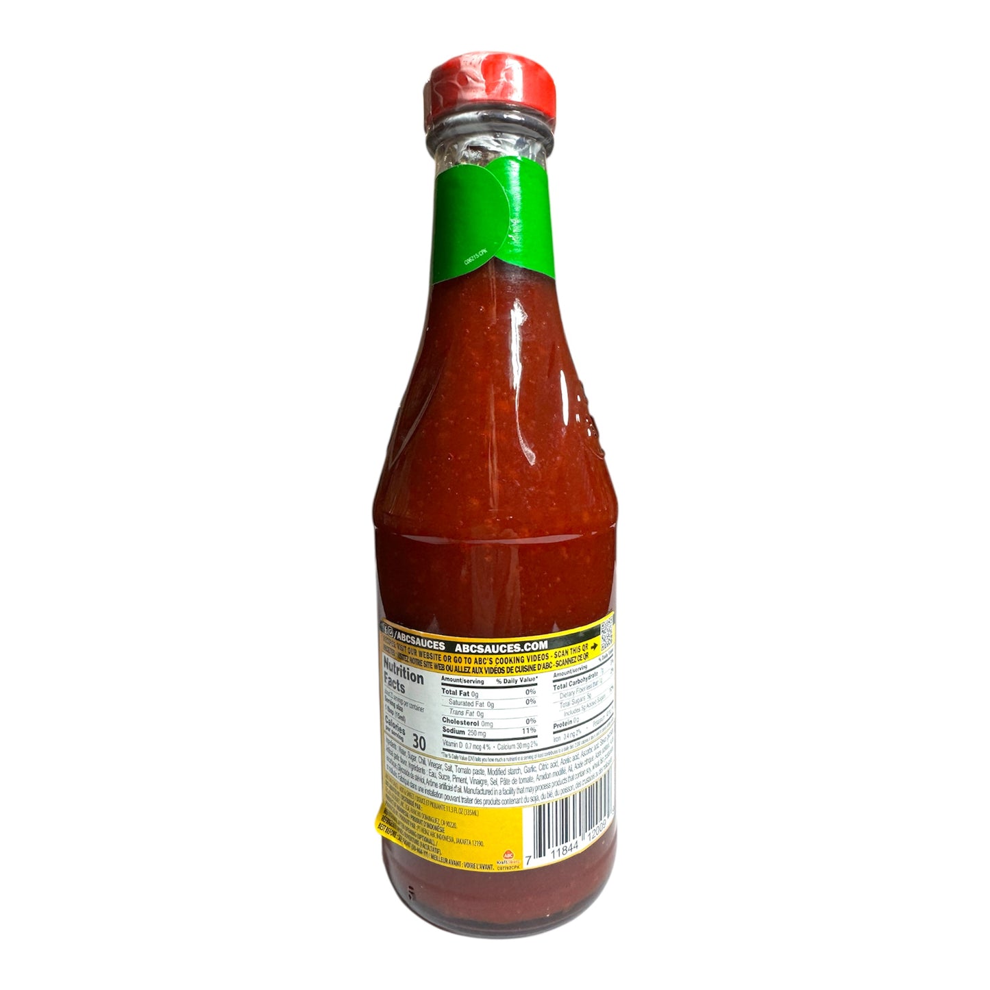 ABC - Hot & Sweet Chili Sauce/Tuong Ot Cay Ngot 11.3 Oz (335ml)
