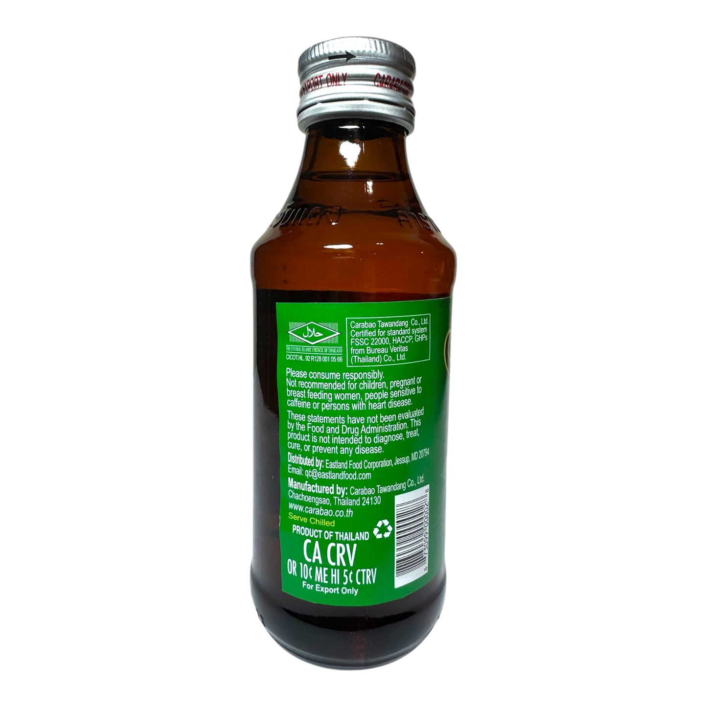 Carabao - Energy Drink (bottle)/Nuoc Tang Luc - 5.07 oz (150ml)