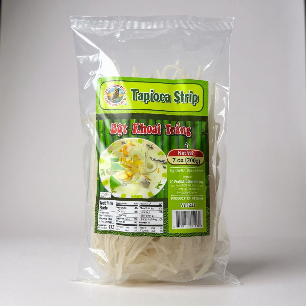 Tapioca Strip | Bot Khoai Trang (200g)