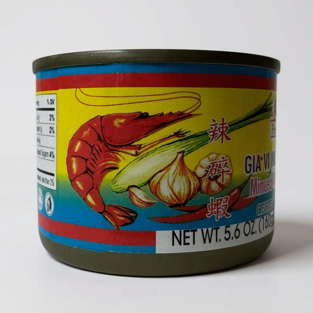 Pork Kwan Minced Prawn in Spices- Gia Vi Nau Bun Rieu 5.6 oz (160g)