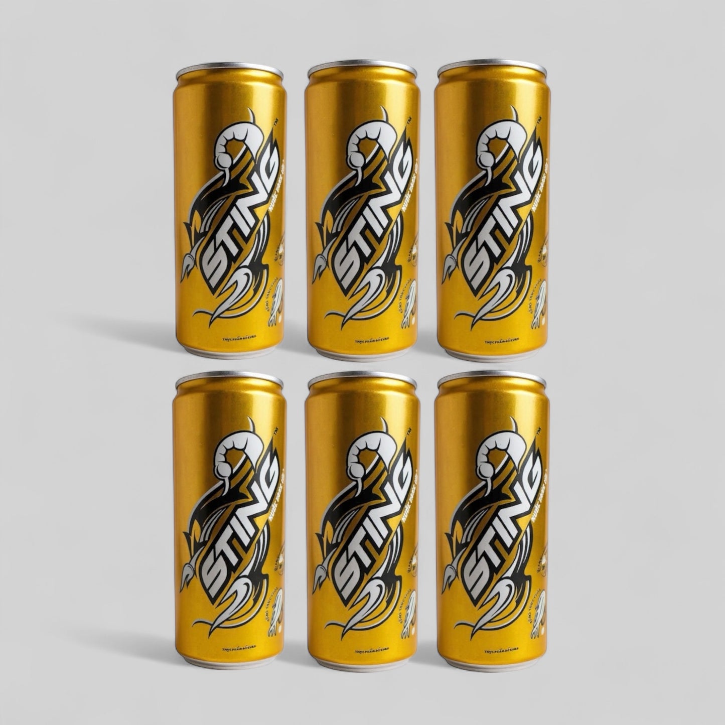Sting Soft Drink – 6 Cans (320ml)