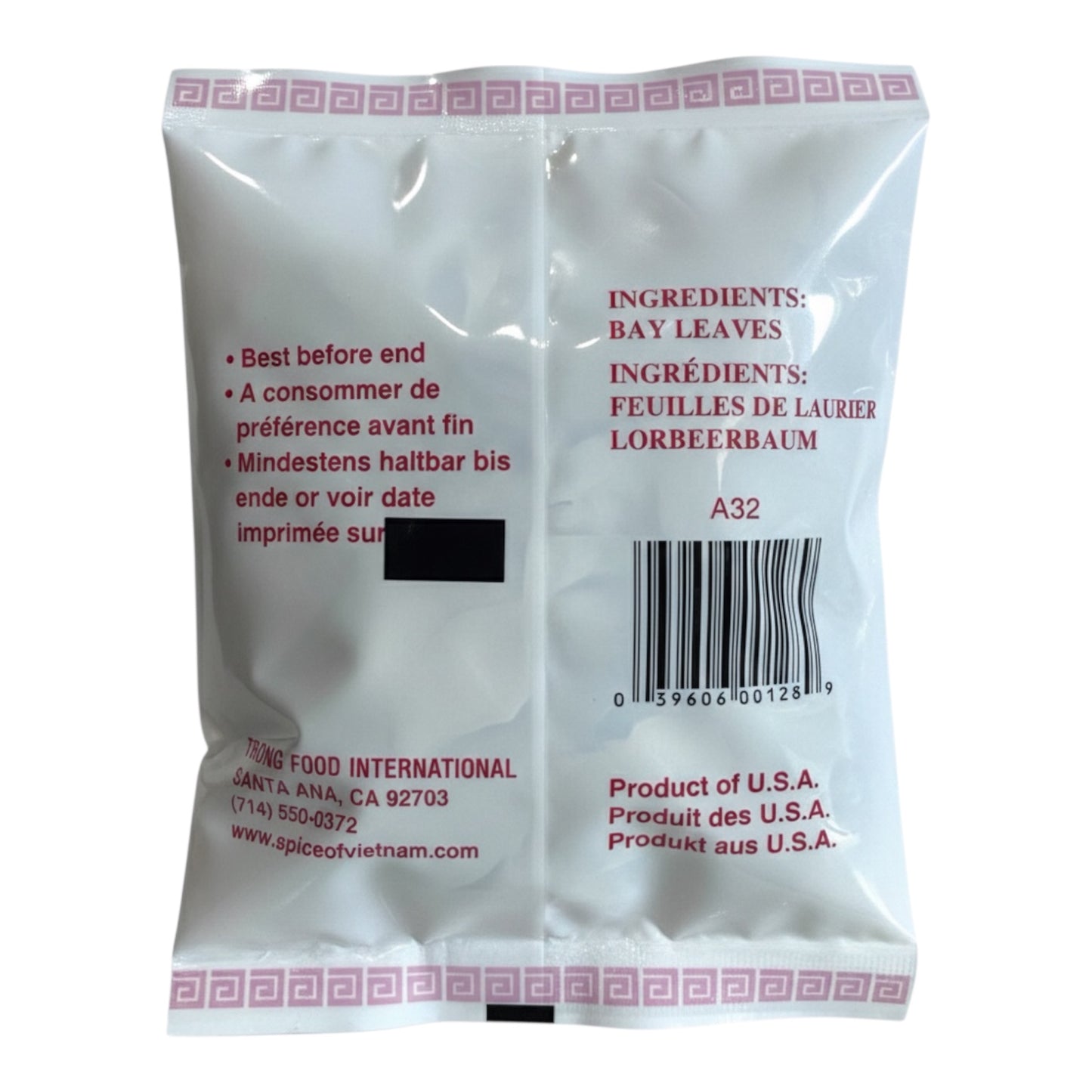Kim Tu Thap -Bay Leaves/La Thom - 0.5 Oz