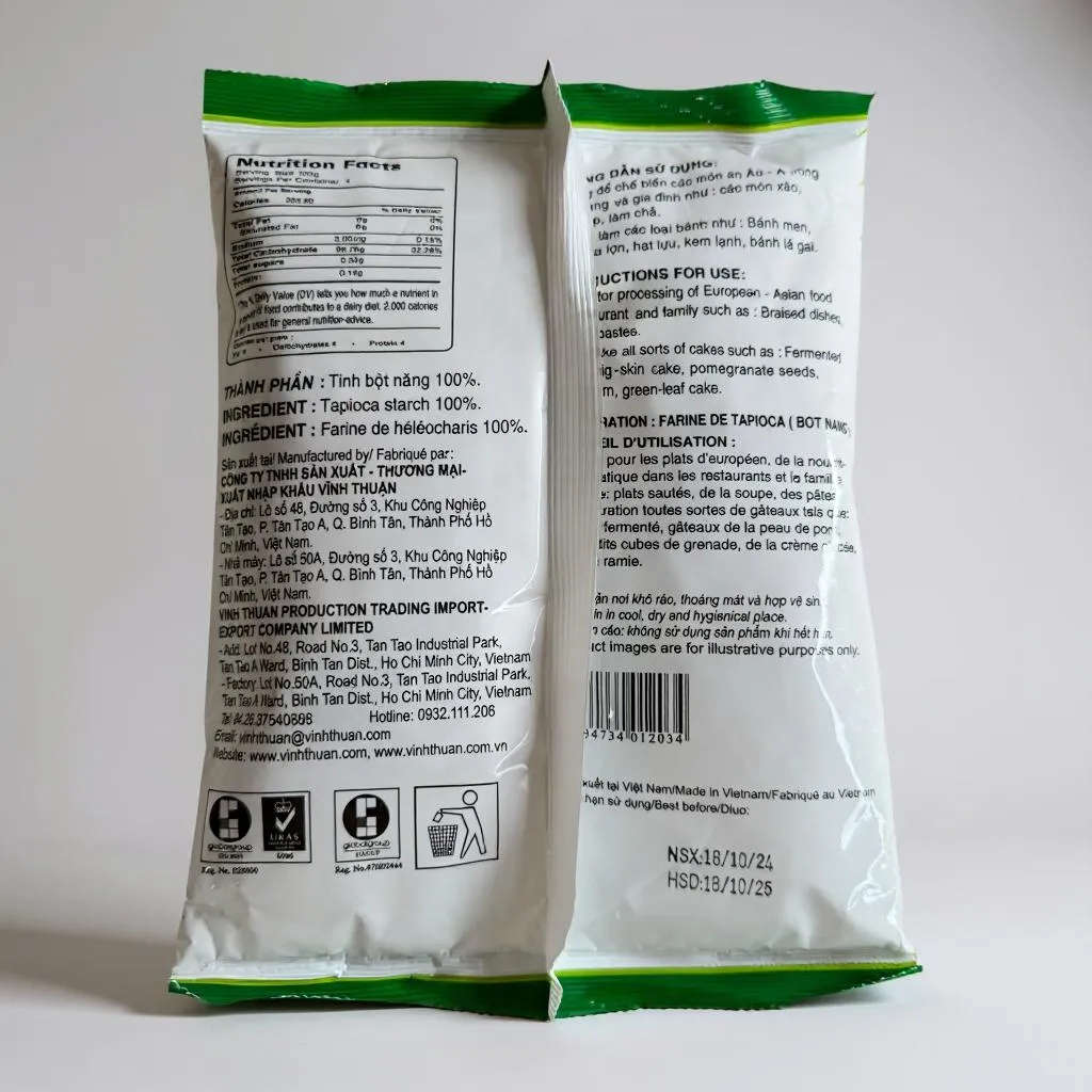 VT Tapioca Starch (Bot nang Vinh Thuan) 400g - 14.1 oz