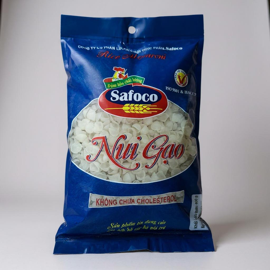 Safoco Rice Macaroni Oyster Shell Shape/Nui Gao (14.1 oz / 400g)