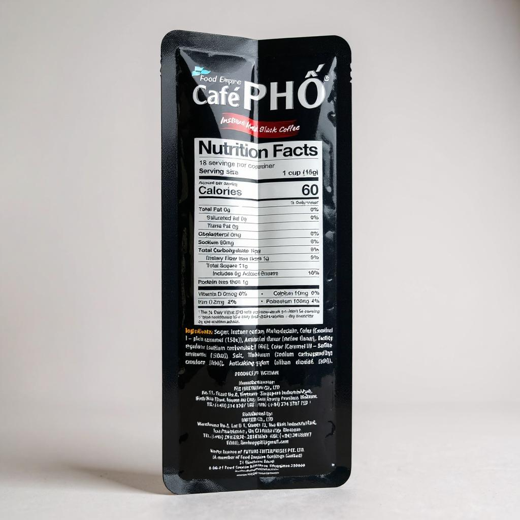 Café Pho - Instant Iced Black Coffee