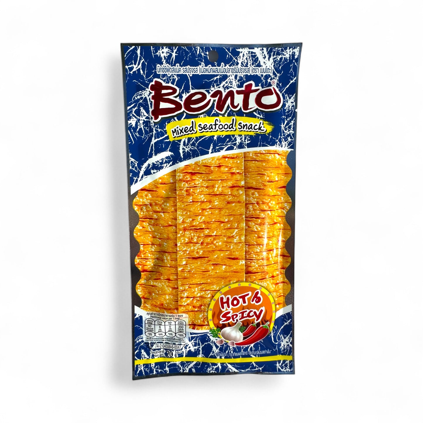 Bento Mixed Seafood Snack (Hot & Spicy) – 0.7 oz (20 g)
