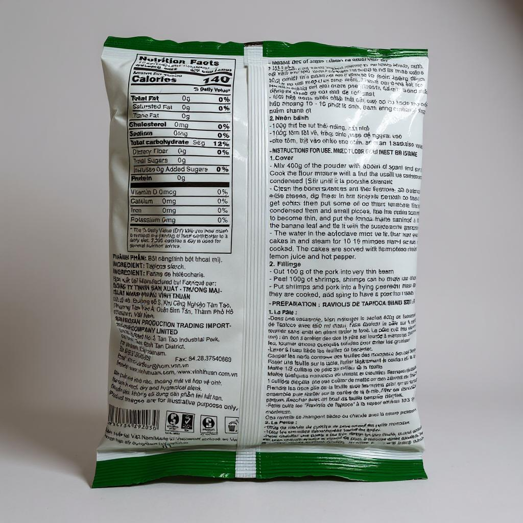 Vinh Thuan Mixed Flour for Finest Flour Cake/ Bot Banh Bot Loc 14.1 oz (400g)