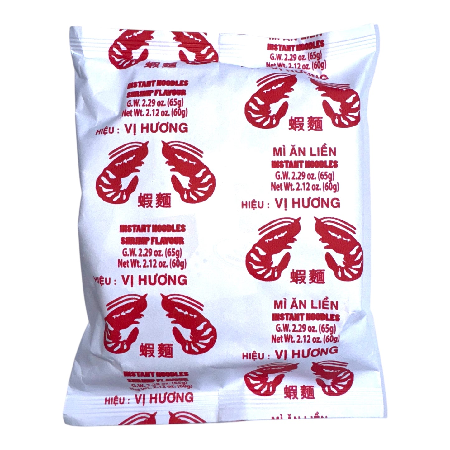 Vi Huong - Shrimp Flavor Instant Noodle - Combo 10 pack x 60g