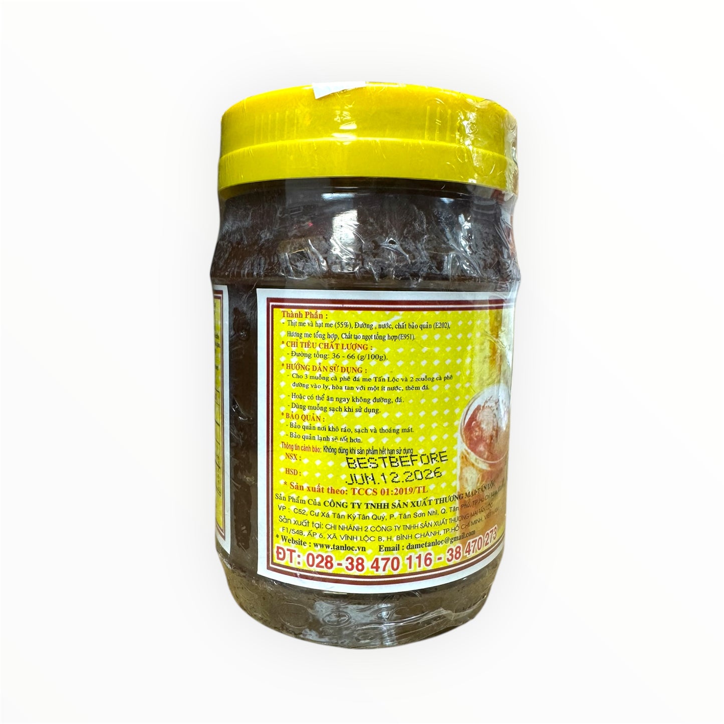 Tan Loc Tamarind Paste Đá Me Tấn Lộc – 500g