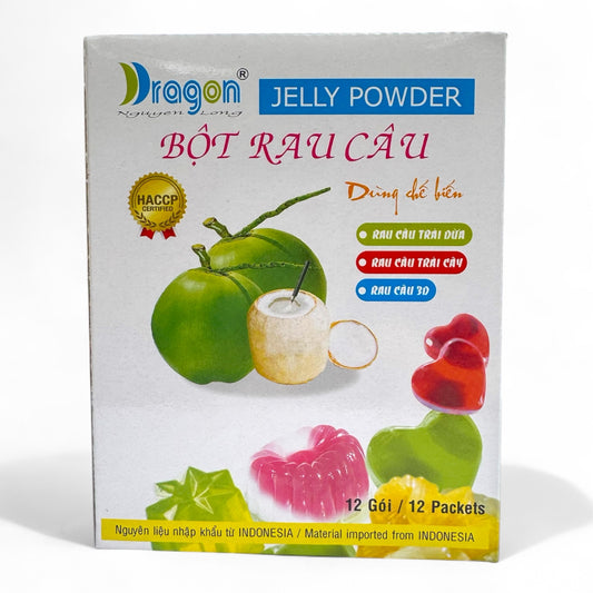 Nguyen Long - Jelly Powder (Bot Rau Cau) - 10g/packet (12 packets/box)