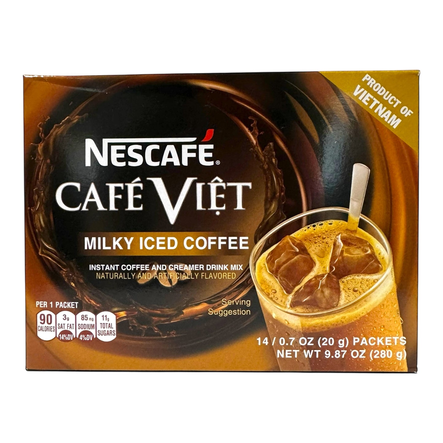 NESCAFÉ Café Việt – Milky Iced Coffee (14 sticks, 280g)