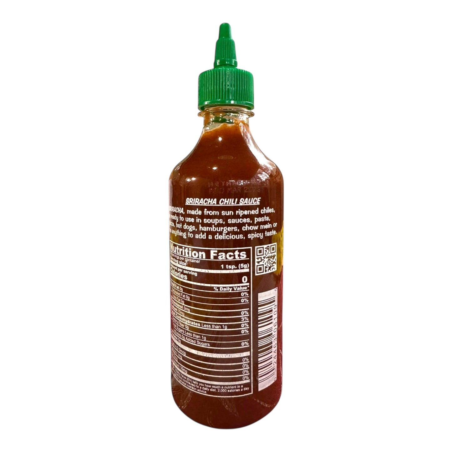 Sriracha Hot Chili Sauce 17 oz