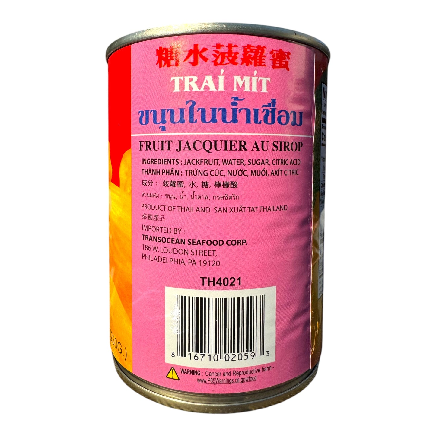 Golden Owl Jackfruit in Syrup (20 oz/565g) - Mit Lon Dong Hop