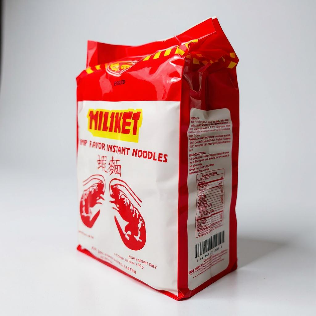 MILIKET SHRIMP FLAVOR INSTANT NOODLES – MÌ TÔM MILIKET VỊ TÔM (10 gói x 65g)