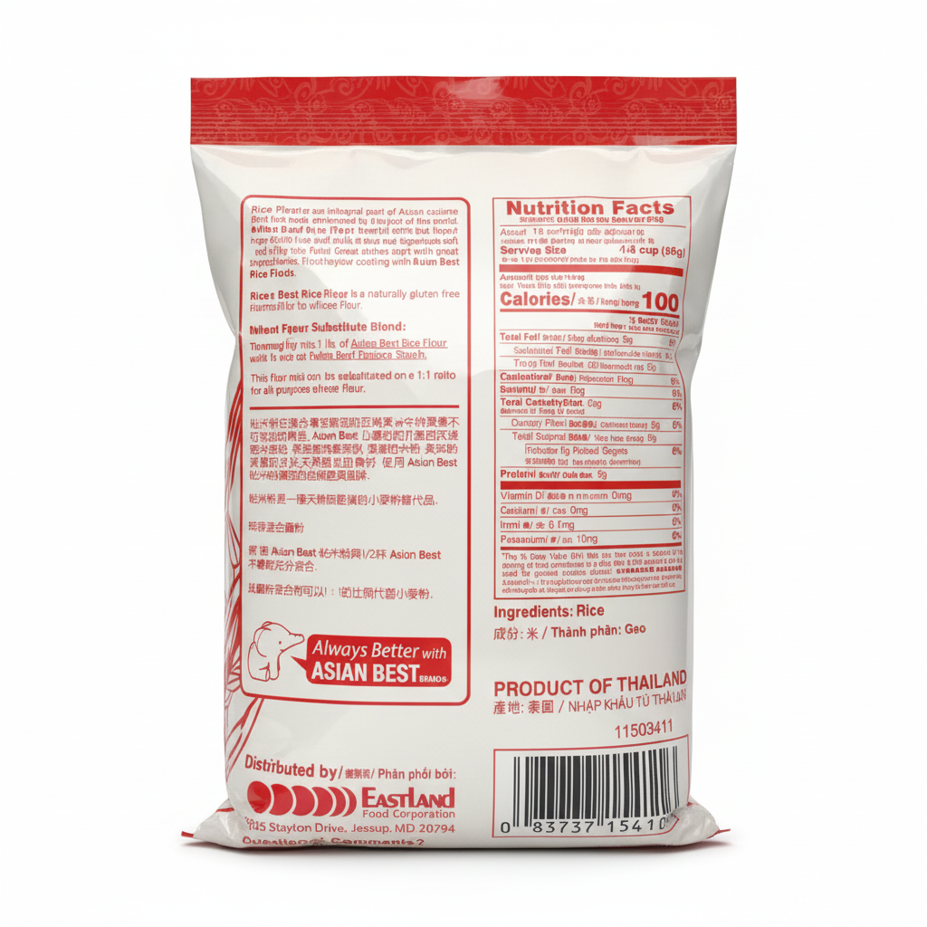 Asian Best - Rice Flour/Bot Gao - 16 Oz (454g)