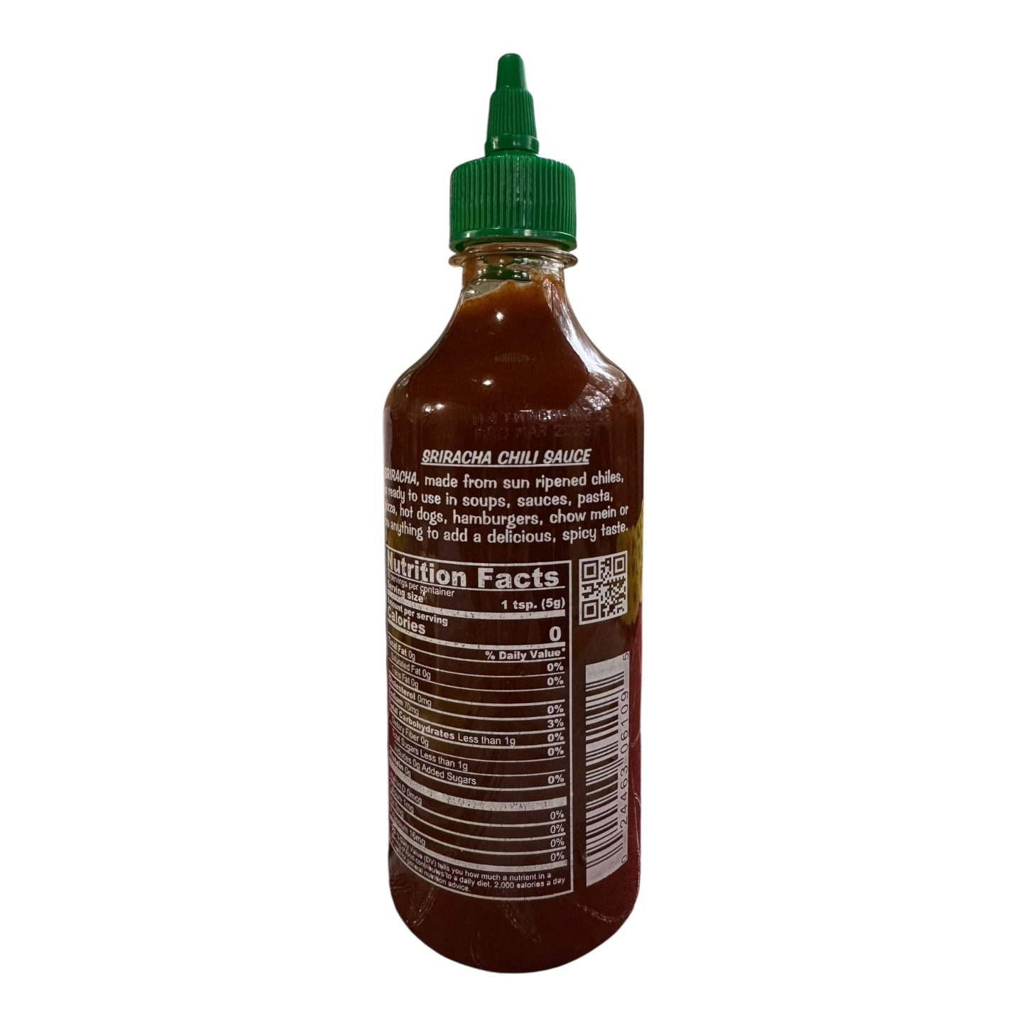 Sriracha Hot Chili Sauce 17 oz