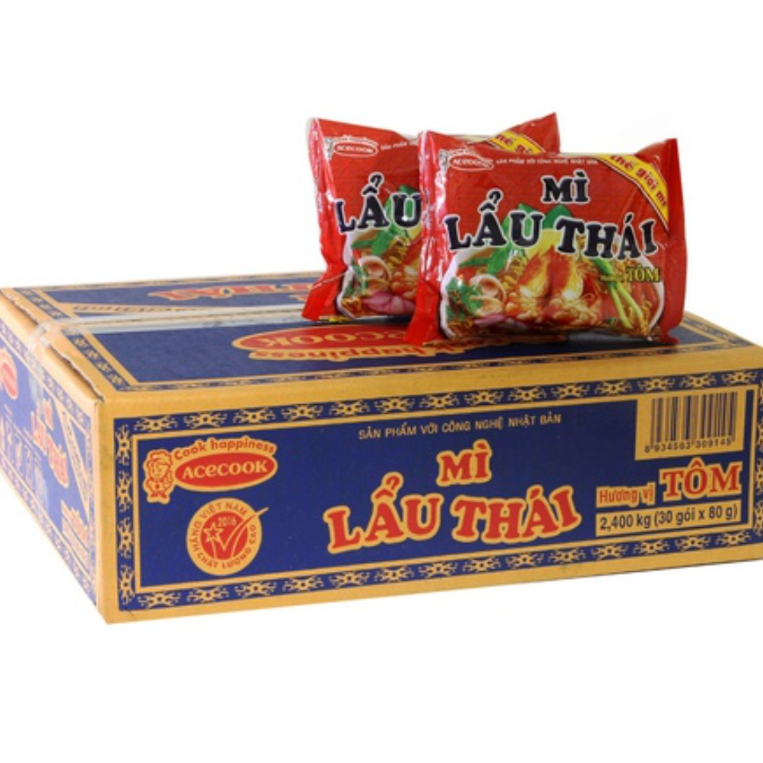 Acecook Thai Hot Pot Shrimp Instant Noodles – 01 x 80g