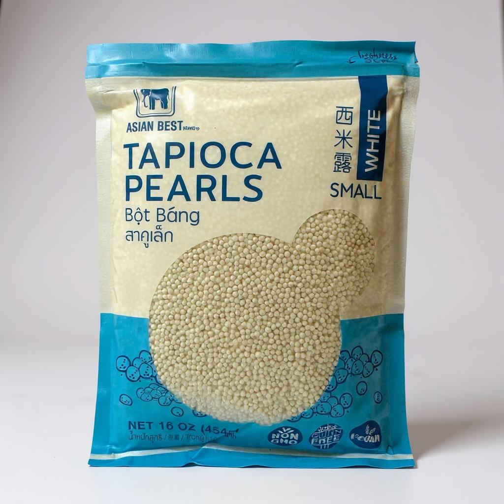 Asian Best Tapioca Pearls Bột Báng - 16 oz