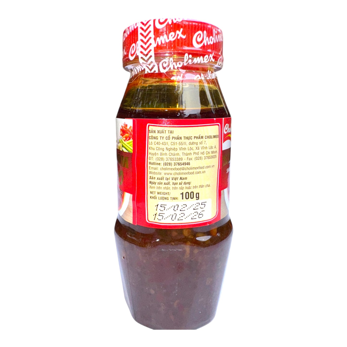 Cholimex Shrimp Satay XO Sauce/ Tuong Ot Sate Tom - 100g