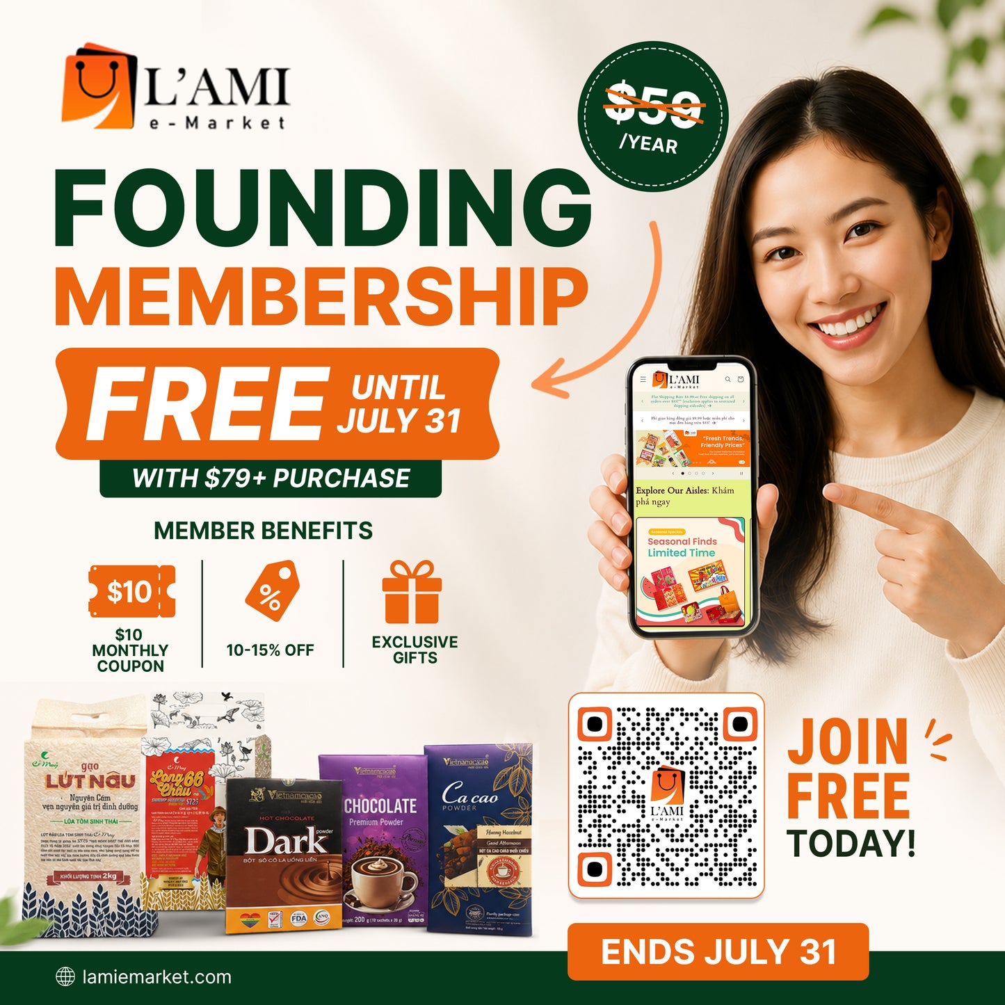 L'AMI VIP Founding Membership (Limited Time Offer)
