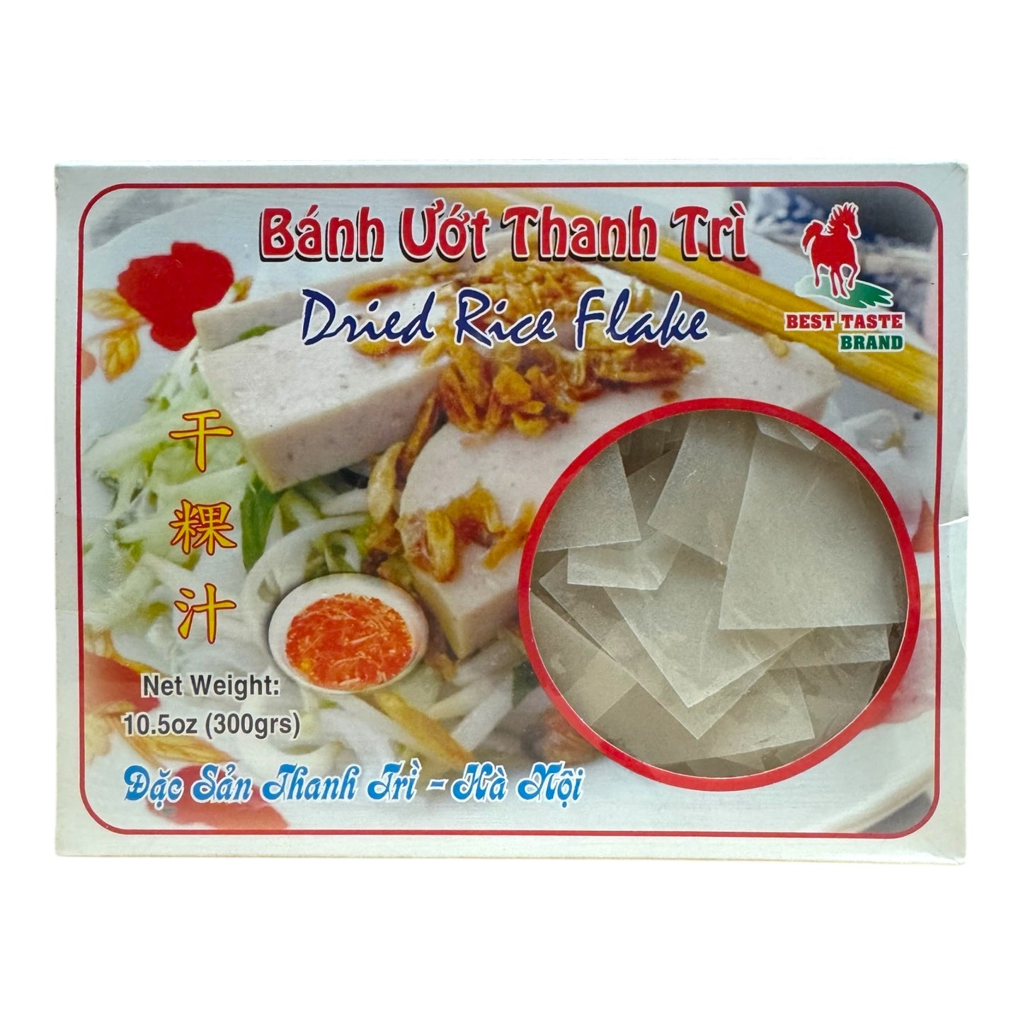 Dried Rice Flakes (Bánh Ướt Thanh Trì) - 10.5 oz