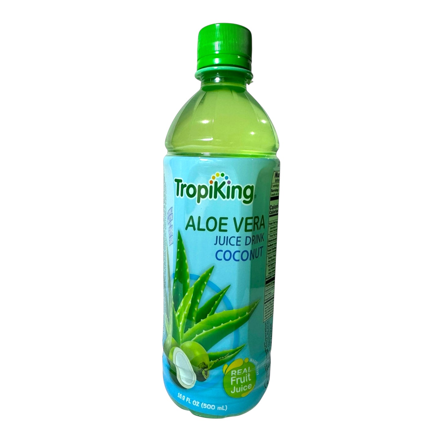 Aloe Vera Juice Drink with Coconut | Nước Ép Nha Đam và Dừa Tropiking 500ml