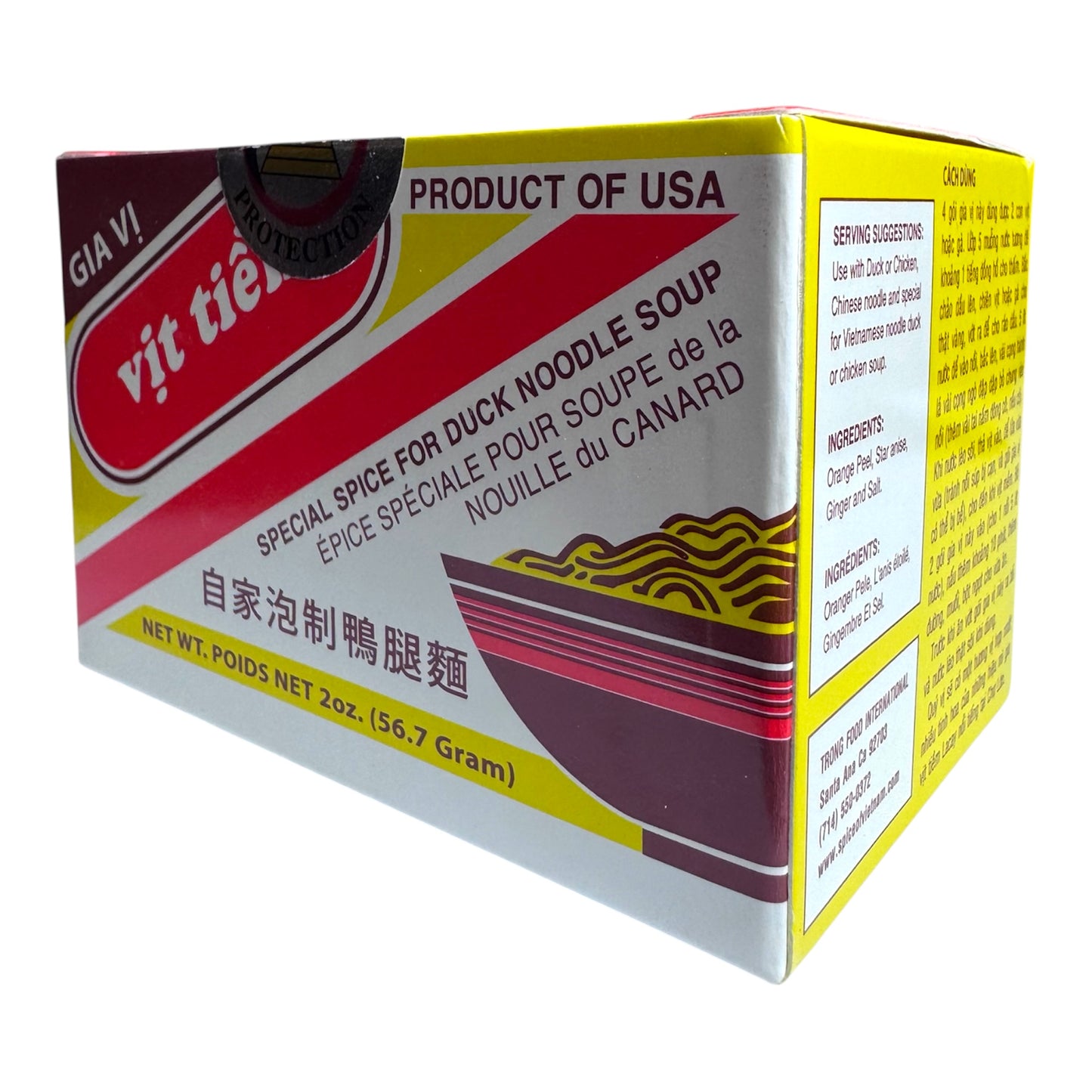 Kim Tu Thap - Special Spice for Duck Noodle Soup/Gia Vi Vit Tiem - 2 Oz