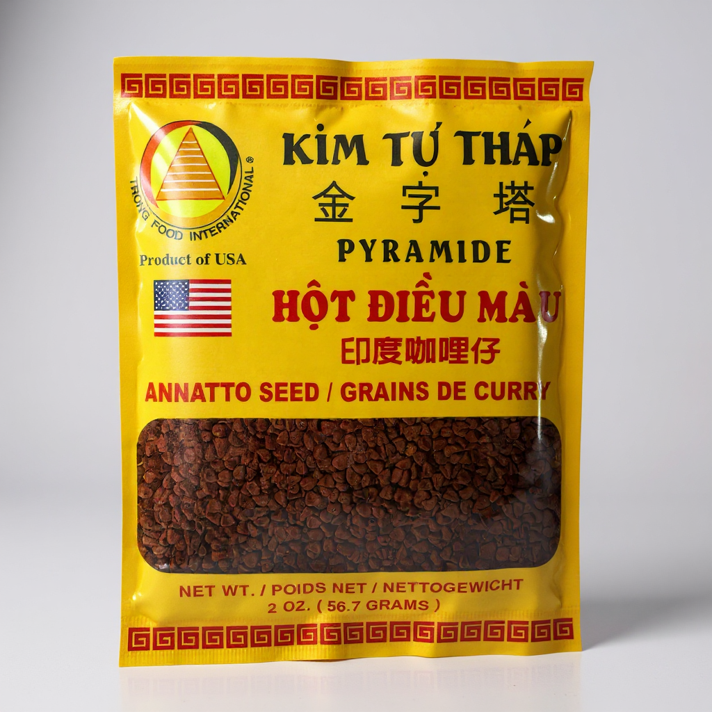 Pyramide Annatto Seed | Hột điều màu Kim Tự Tháp 56.7g (2 oz)