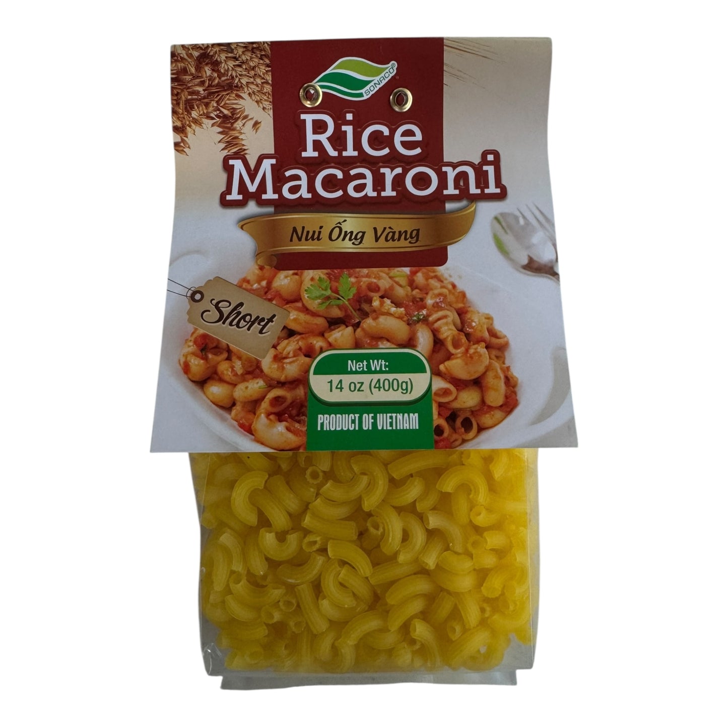 Rice Macaroni (Short) – 14 oz (400g)