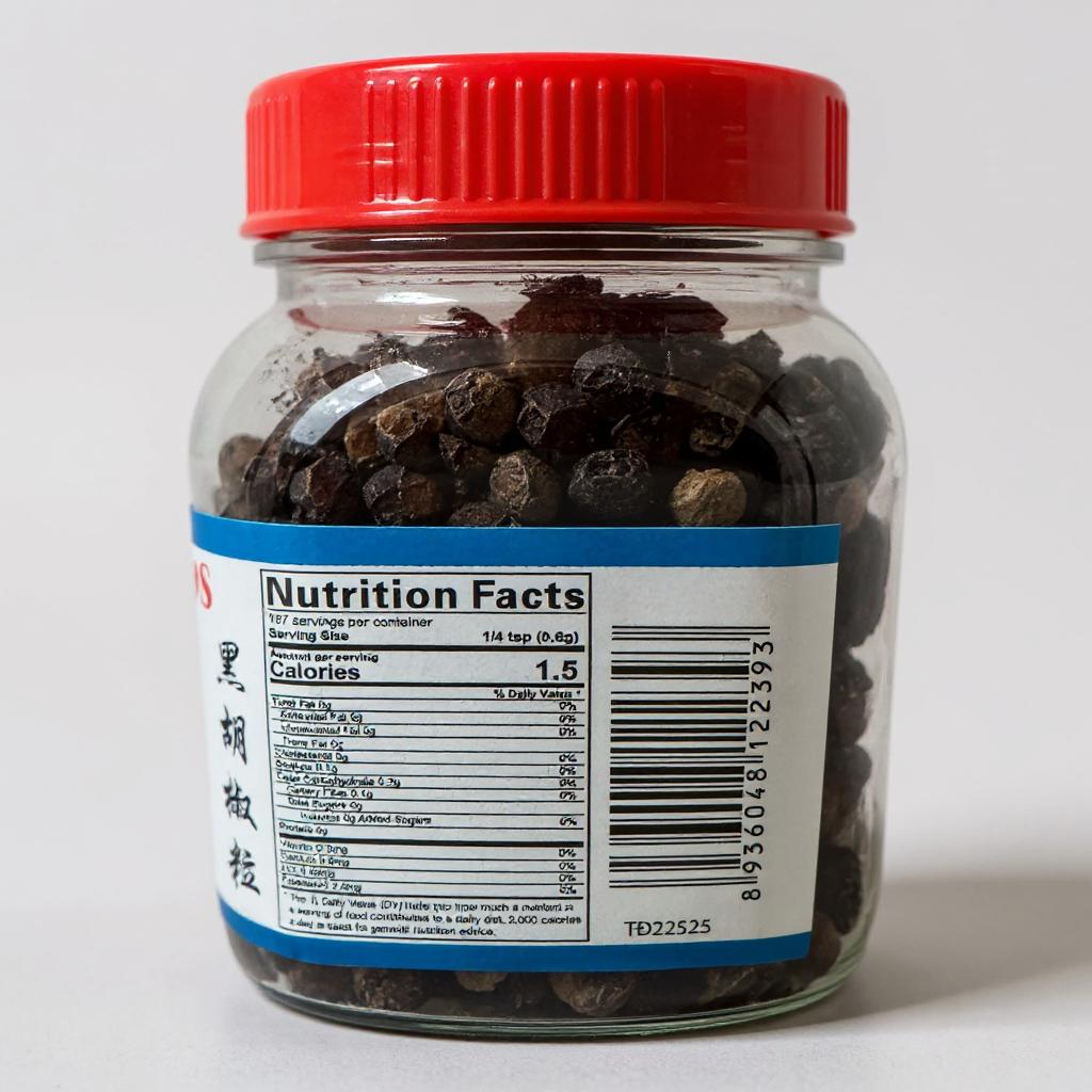 Black Pepper Seeds (Tieu Den Hat) – 3.5 oz (100g)