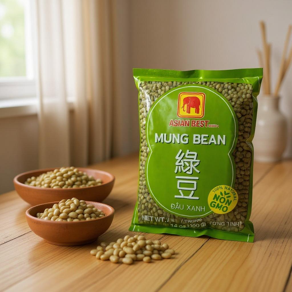 Asian Best Mung Bean - Đậu xanh 14 oz