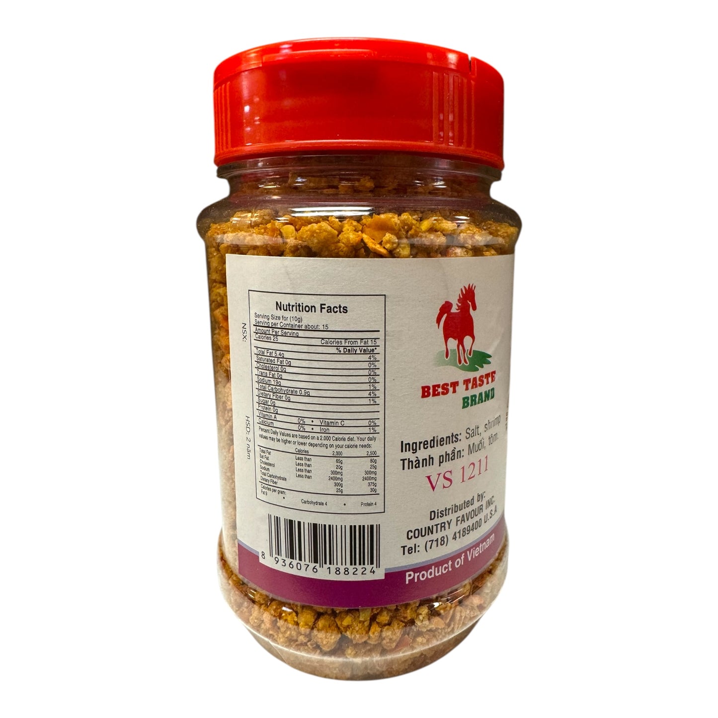 Best Taste Brand Shrimp Chilli Salt - 5.7 oz