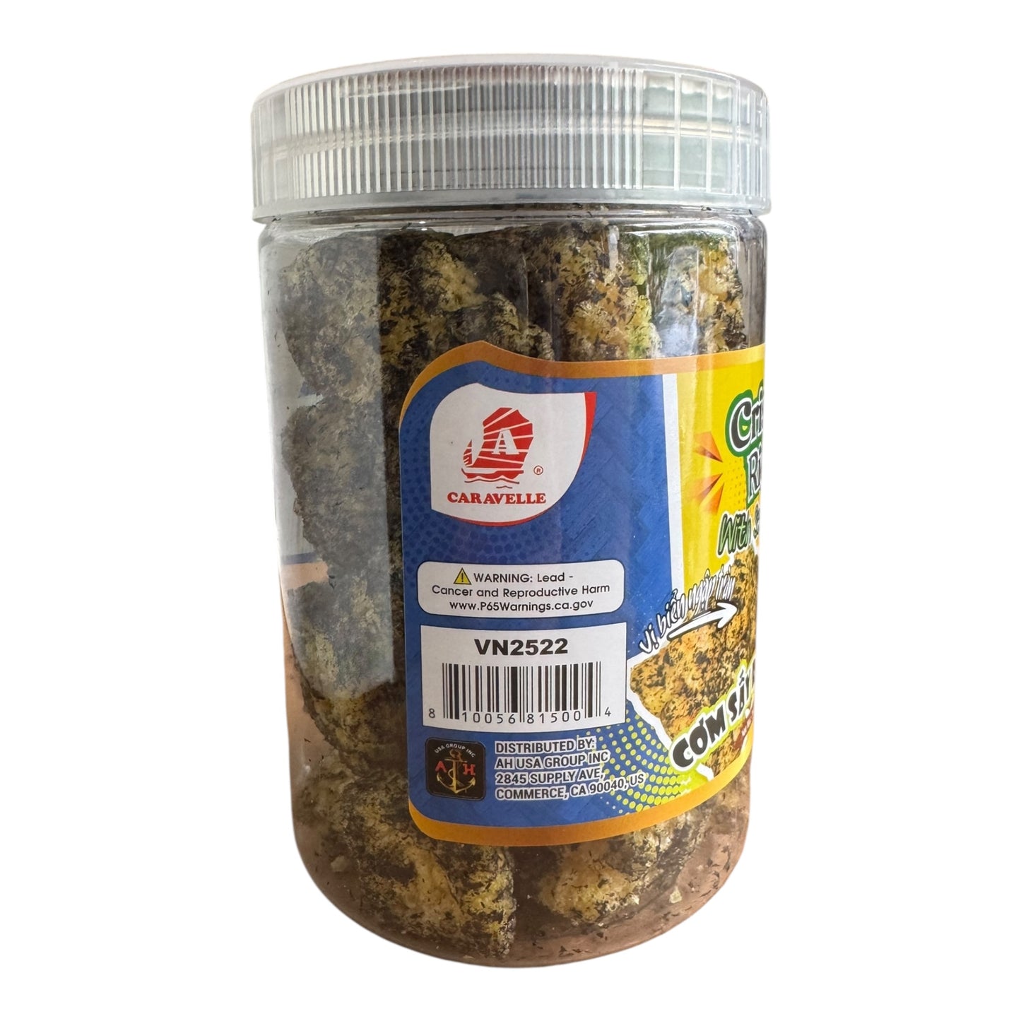 Caravelle Crispy Rice with Seaweed (200g/7 oz) - Com Say Rong Bien