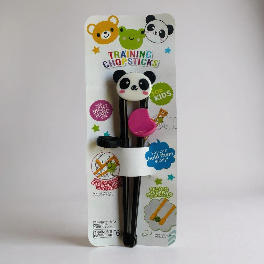 Set of 3 Kids Training Chopsticks - Combo 3 Đôi Đũa Tập Ăn Cho Bé