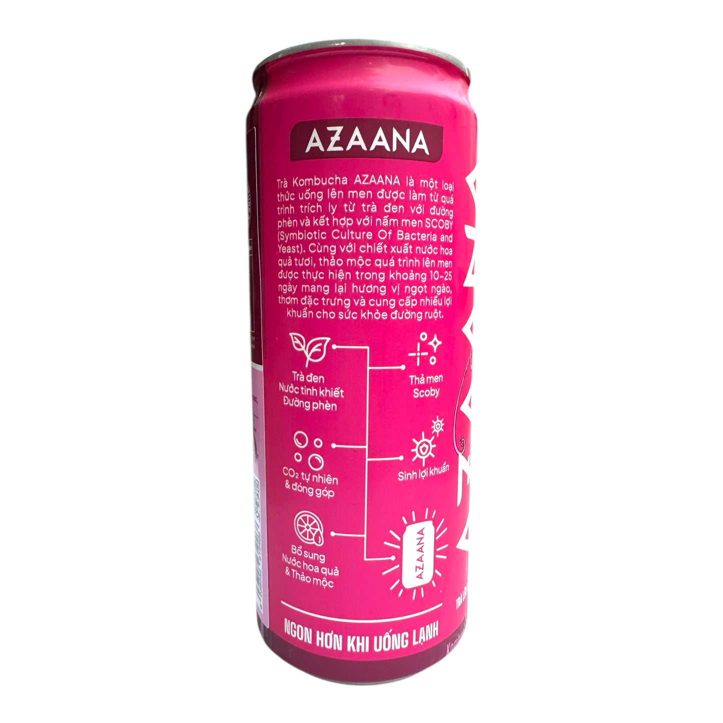 Azaana Passion Fruit Craft Kombucha/Kombucha Chanh Leo