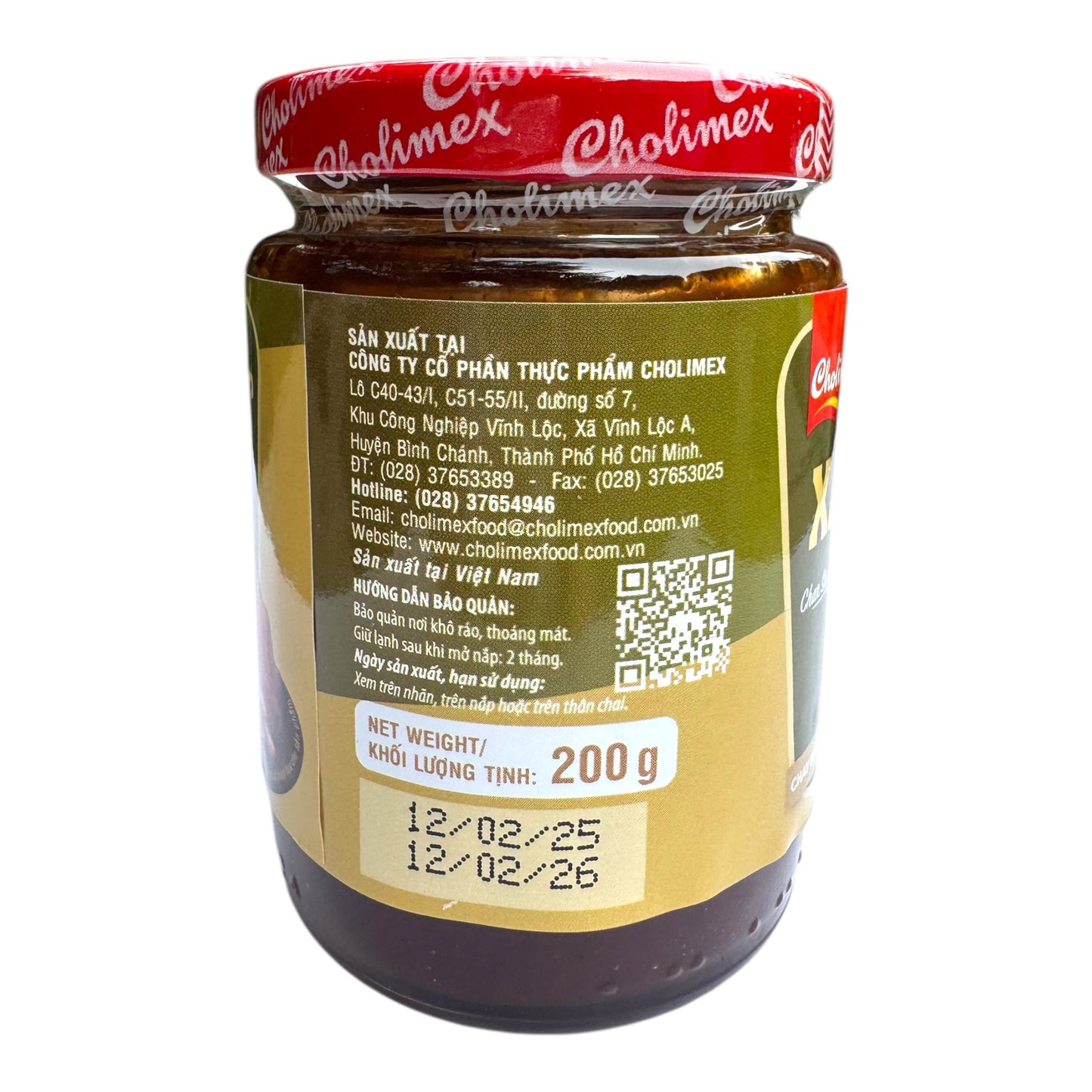 Cholimex Char Siu Sauce/ Xot Uop Xa Xiu 200g