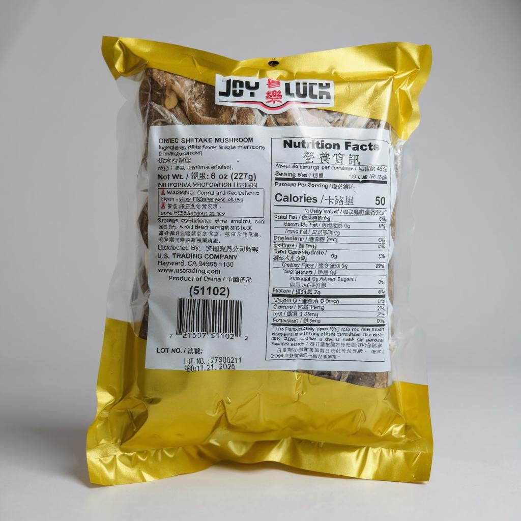 Dried Shiitake Mushrooms - Nam Huong Kho 227g / 8 oz