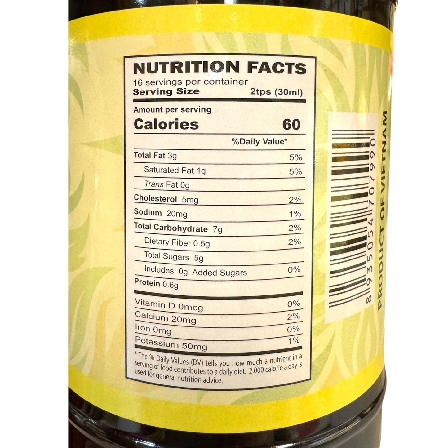 Borassus Palm Caramel - Nước Màu Thốt Nốt - 500ml bottle