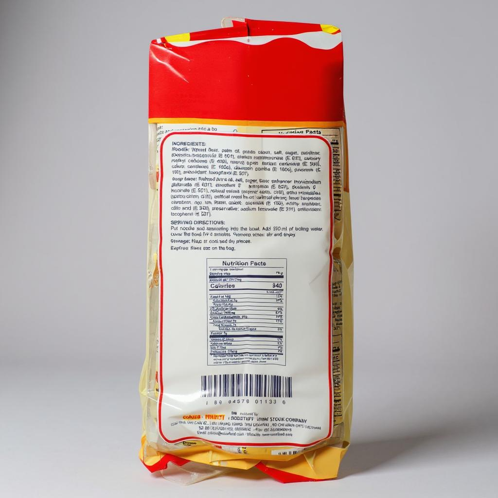 MILIKET Instant Noodles – Spicy Sour Shrimp Flavor