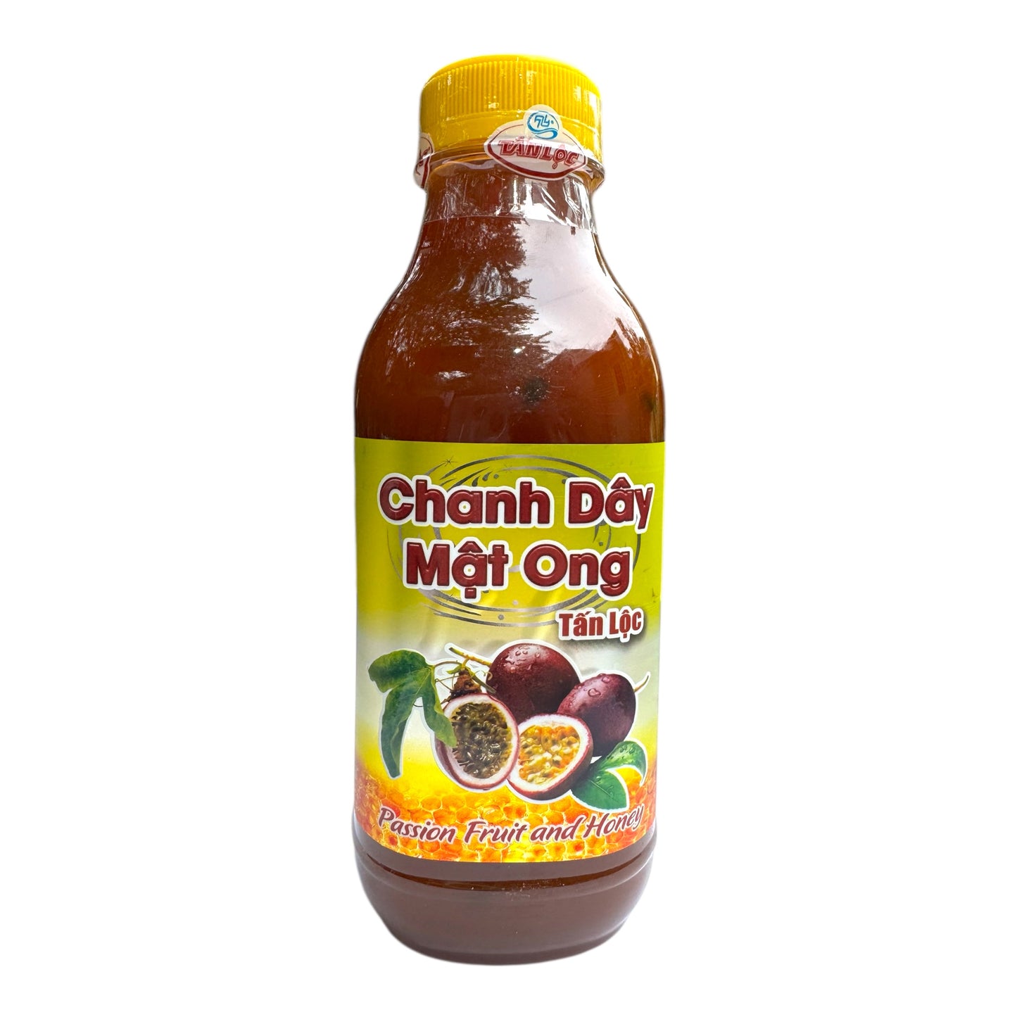 Tấn Lộc Passion Fruit & Honey Drink Base/Nước Cốt Chanh Dây Mật Ong- 1.49 lbs (680 g)