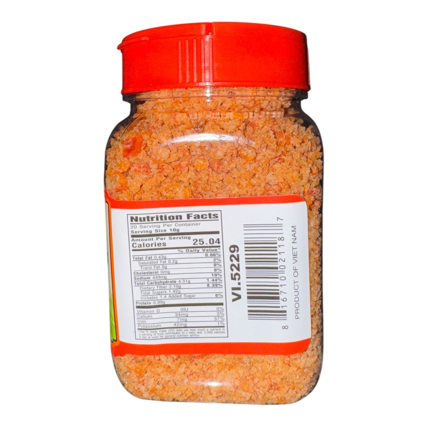 ROASTED CHILLI SALT & SHRIMP – MUỐI ỚT TÔM TÂY NINH (Golden Owl) – 7 oz