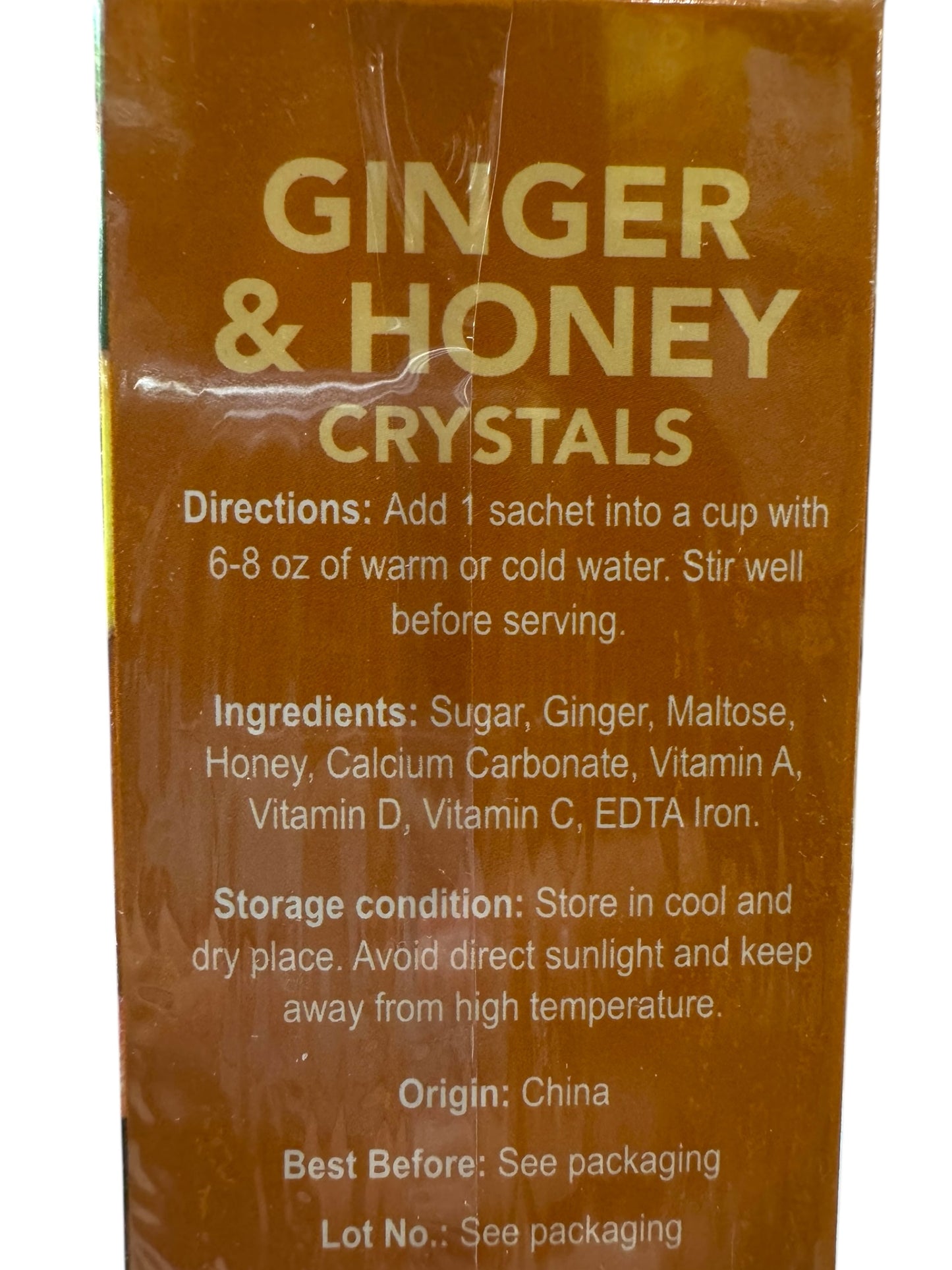 Ginger with red ginseng & jujube Instant Tea - 5.3 oz