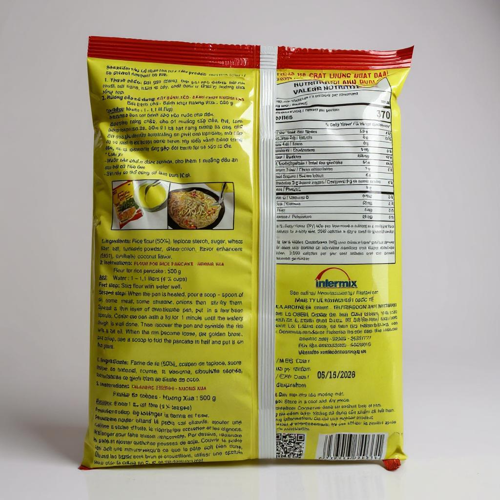 Huong Xua Banh Xeo Flour Mix (Bột Bánh Xèo) – 500g (17.6 oz)