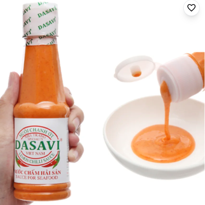 DASAVI Lemon Chilli Sauce / Muoi Chanh Ot Do - 9.2 OZ (260g)